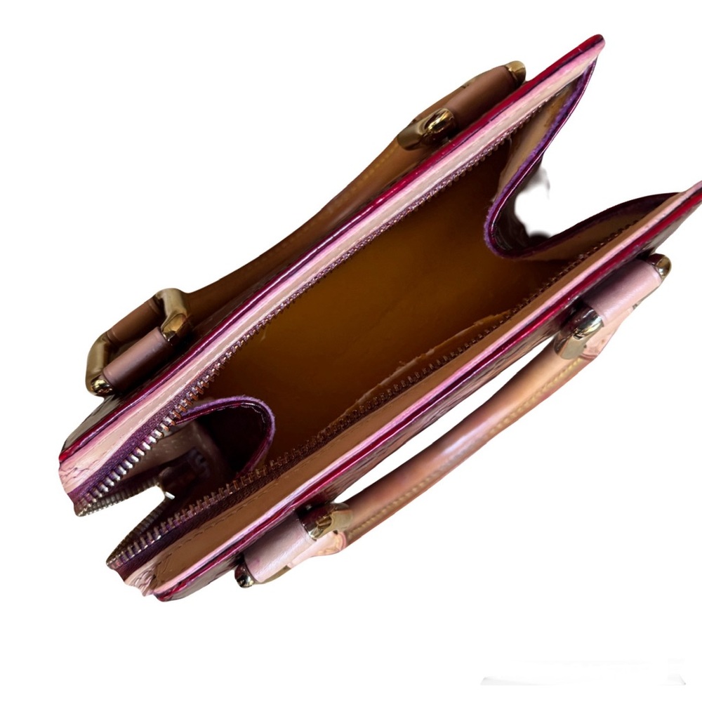 SOLD! Louis Vuitton Burgundy Handbag - Picture 10 of 15
